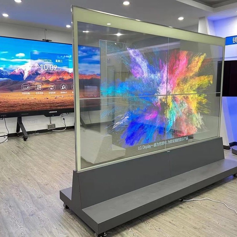 Ano ang mga pakinabang ng isang OLED na transparent na TV?