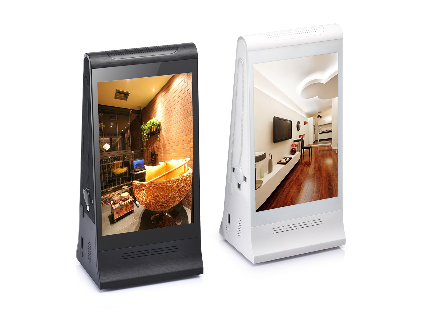 WiFi Dual sides 8 Inch Tabletop Digital kiosk